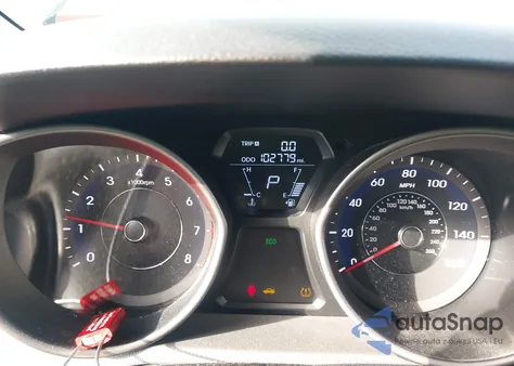 2013 Hyundai Elantra Gls z USA, uszkodzony, nr VIN 5NPDH4AE4DH288609